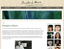 Tablet Screenshot of douglaslilburn.org